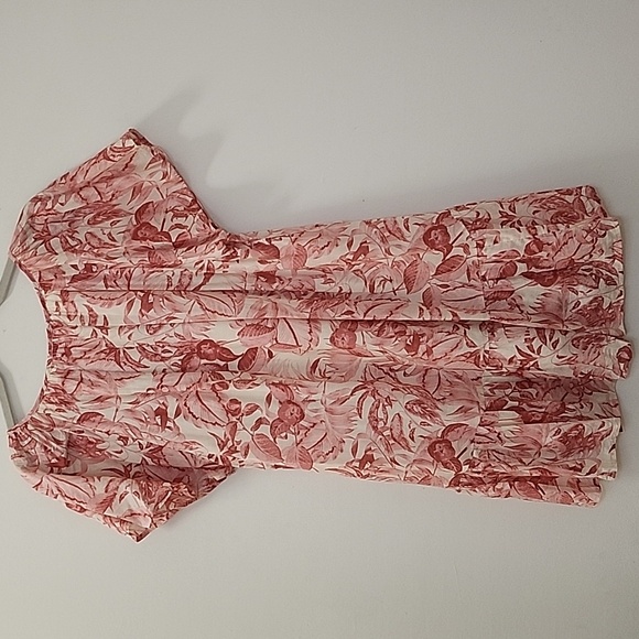 Olivaceous  Floral Print Dress with Tassel Tie Size Large - Picture 10 of 16